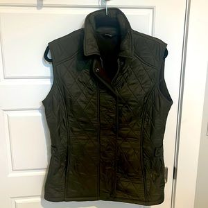 Army Green Quilted Vest